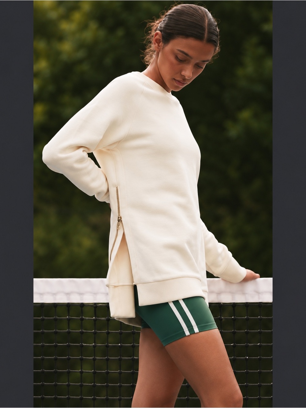 Anthropology Varley Manning sweatshirt oversized pullover ottoman women's size M